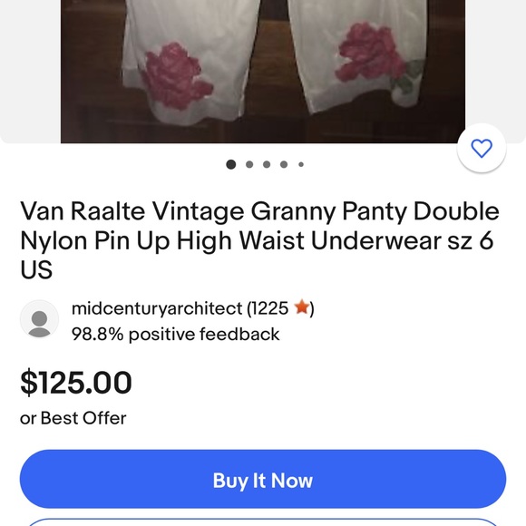 TRUE 50’s Vintage Bloomers/Pettipants/Long underwear/sleeping shorts**READ ALL! - Picture 15 of 15